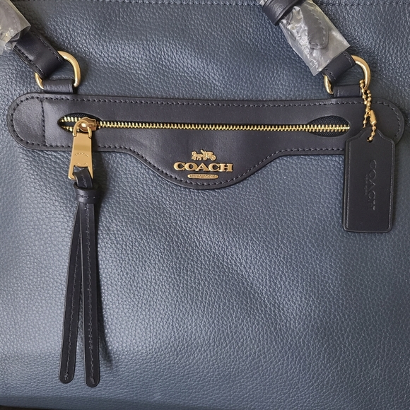 Coach Kleo Carryall - Navy - Picture 6 of 10